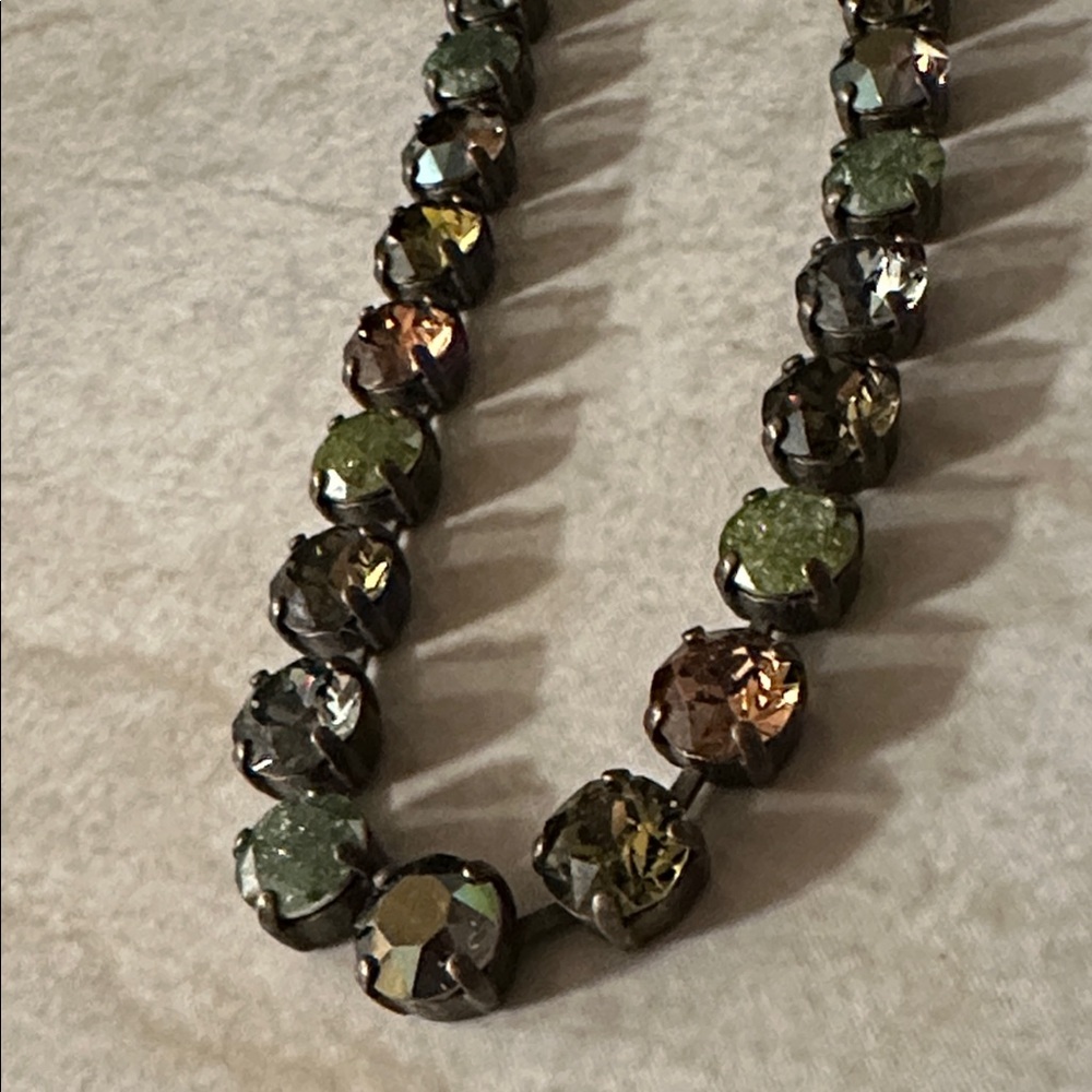 Shades of Camo Crystal Necklace - Picture 2 of 2